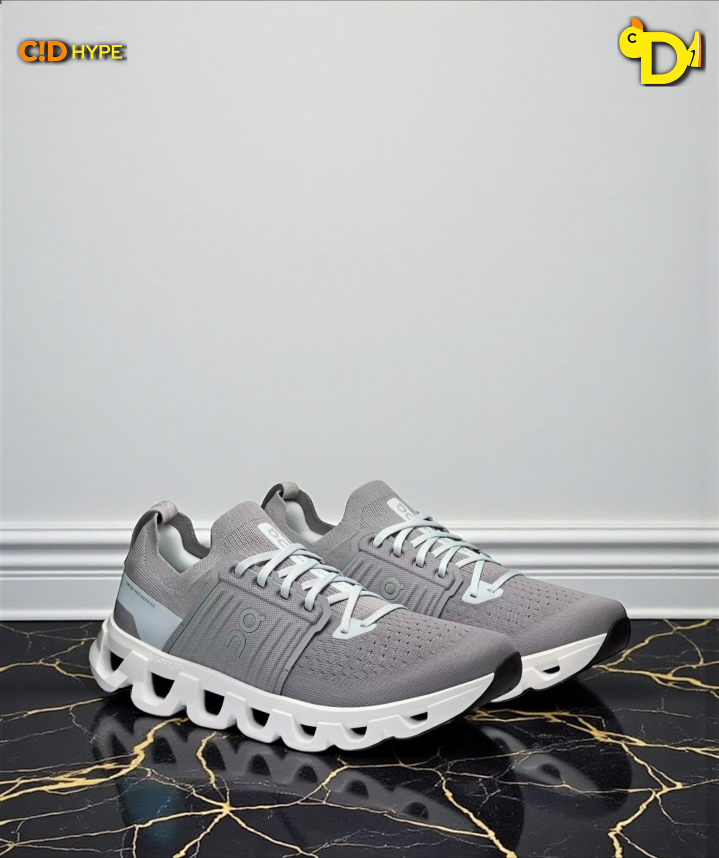 On Cloudswift 4 "Grey/Grey/White"