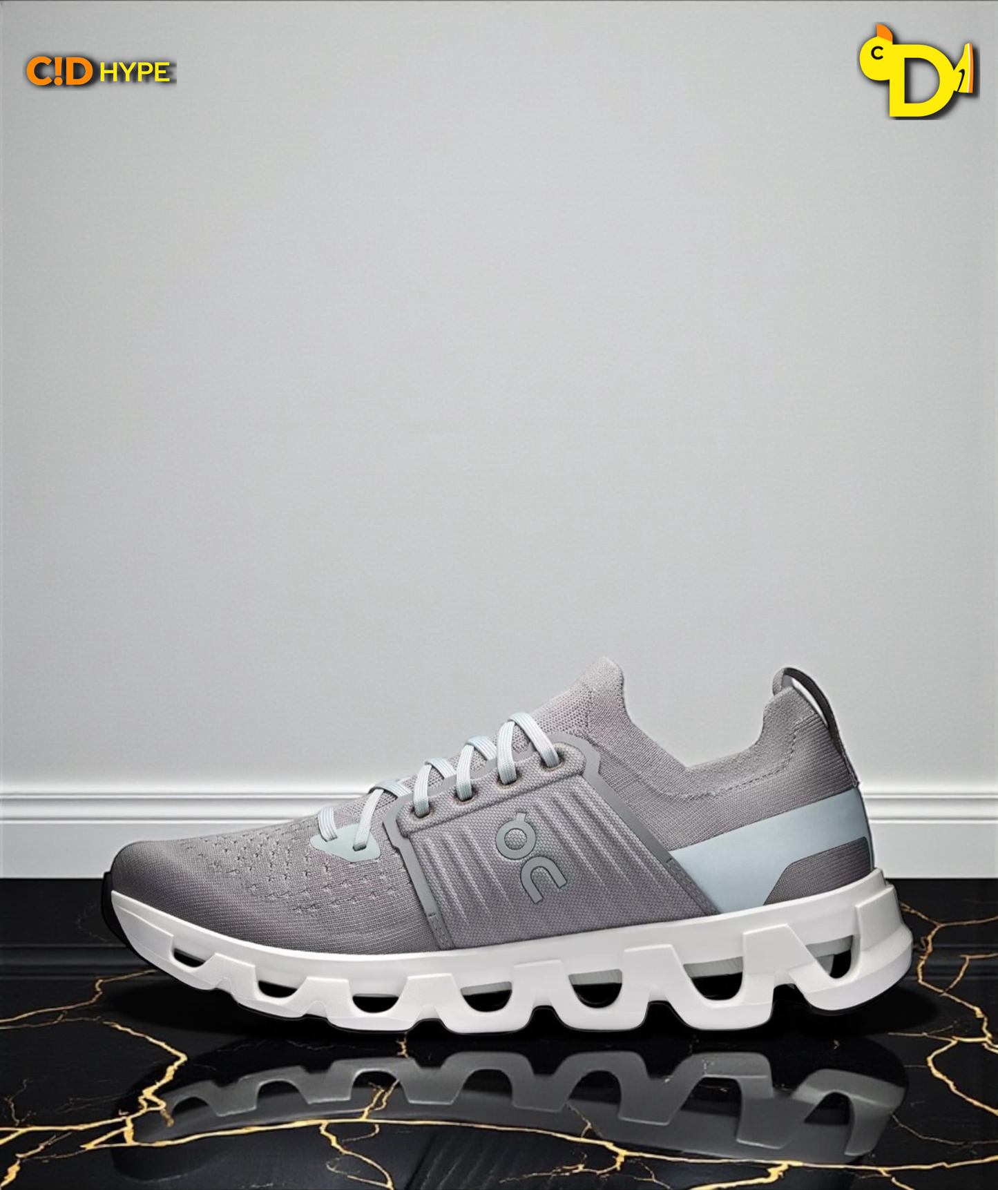 On Cloudswift 4 "Grey/Grey/White"