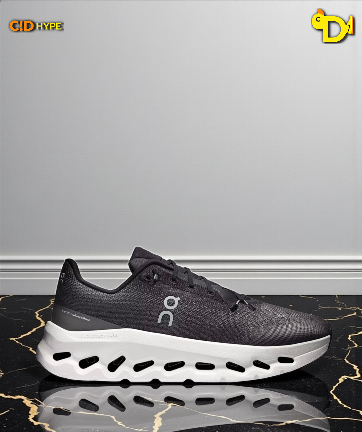 On Cloudtilt "Black/Asphalt"