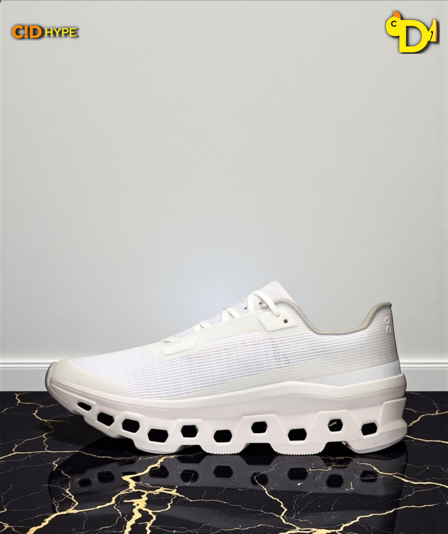 On Cloudmonster Void "White/White"