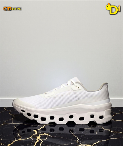 On Cloudmonster Void "White/White"