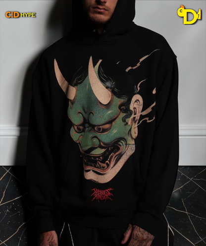 Oni Code "Pierce" Hoodie in Black