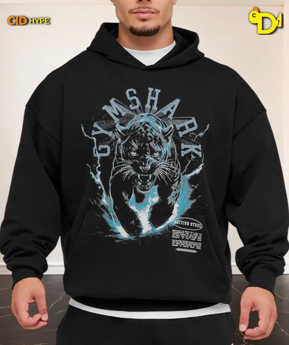 Panther Graphic Hoodie “GS Black”
