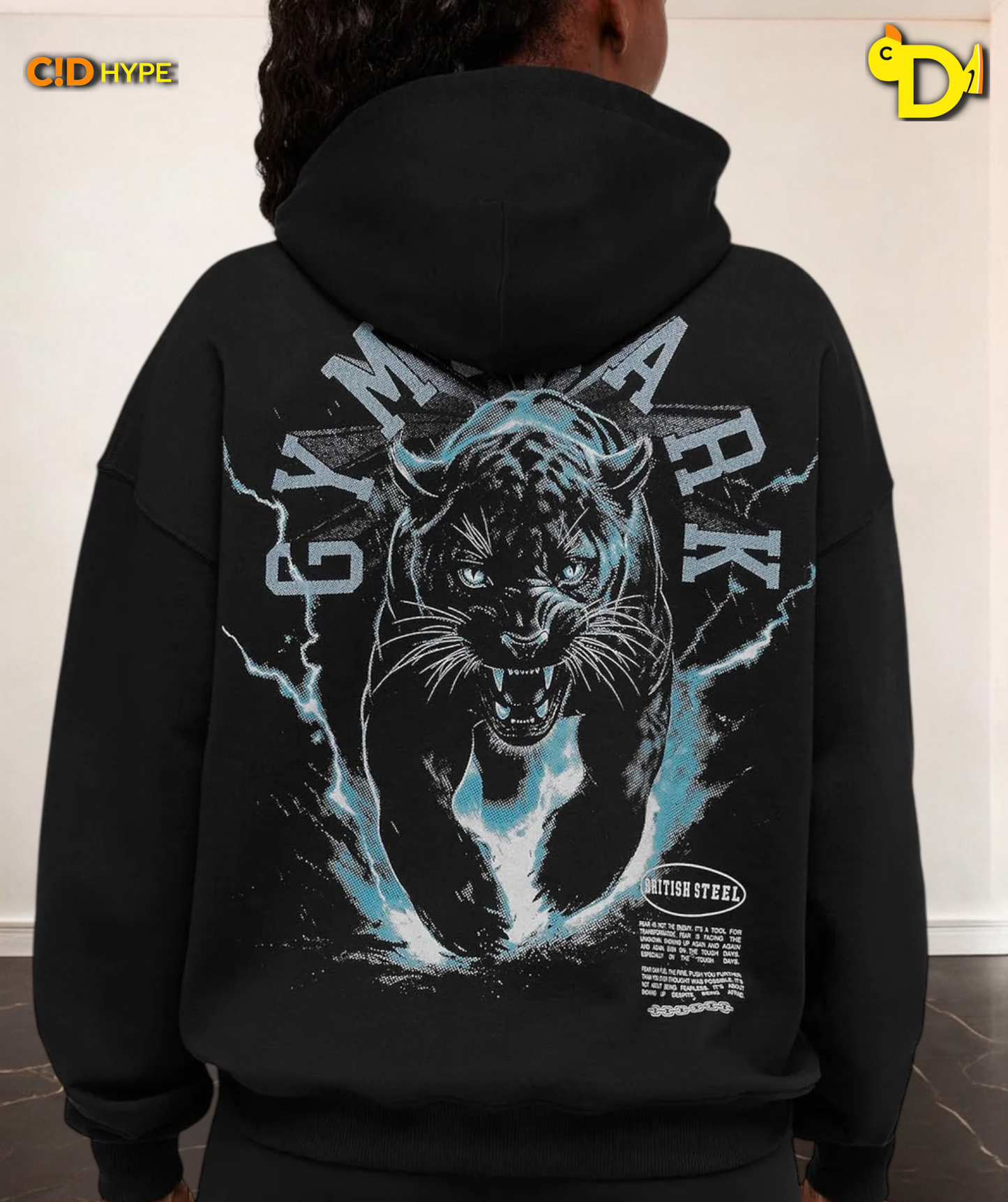Panther Graphic Hoodie “GS Black”