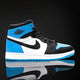Jordan 1 High OG Retro "Unc Toe"