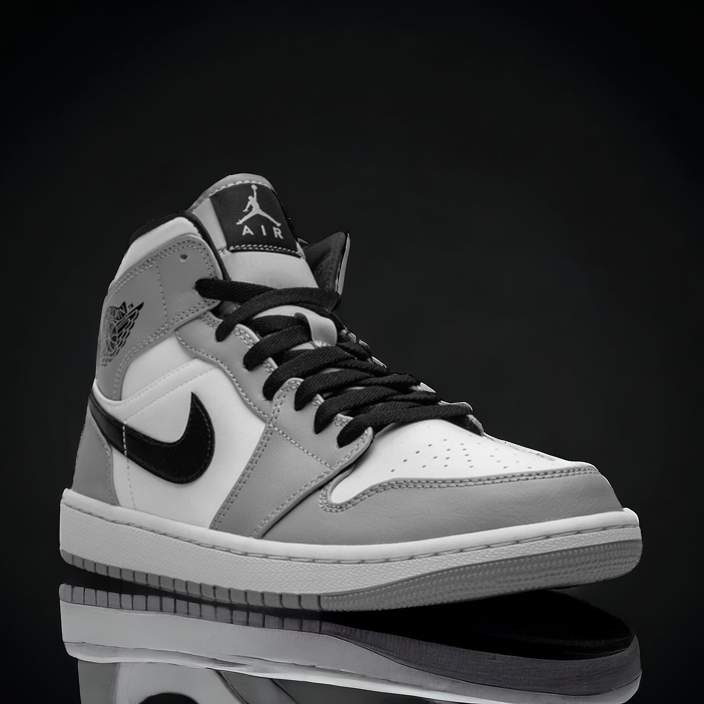 Jordan 1 Mid "Smoke Grey"