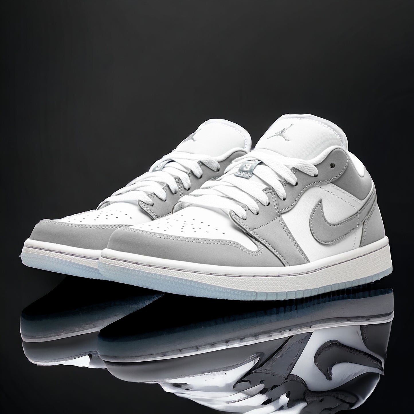 Air Jordan 1 Low "Wolf Grey" (Mujer)