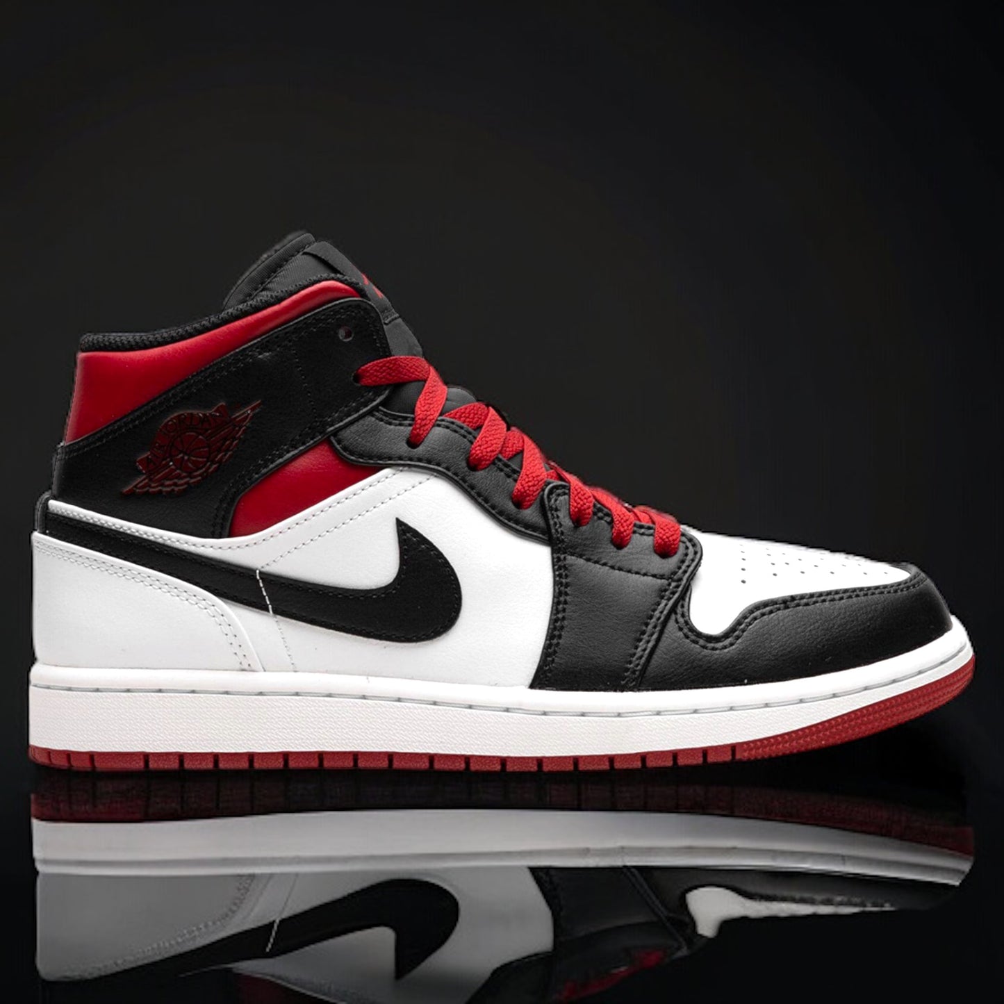 Jordan 1 Mid "Gym Red"