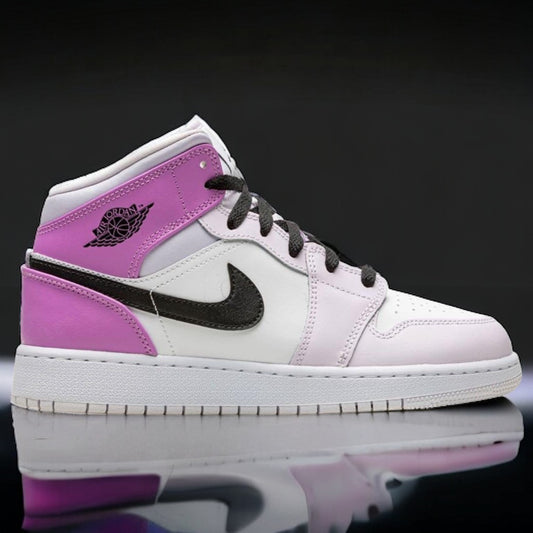 Jordan 1 Mid "Barely Grape" (GS)