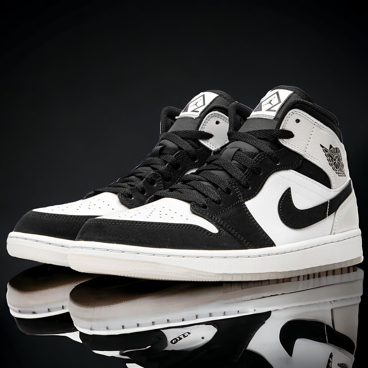 Jordan 1 Mid SE "Diamond" (GS)