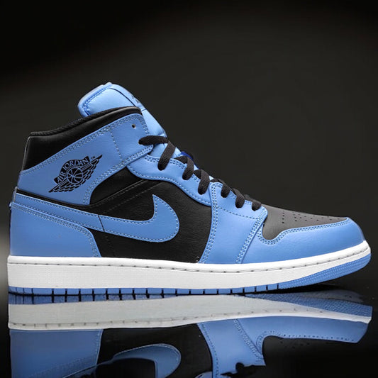 Jordan 1 Mid "University Blue"