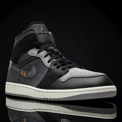 Jordan 1 Mid Craft "Inside Out Black"