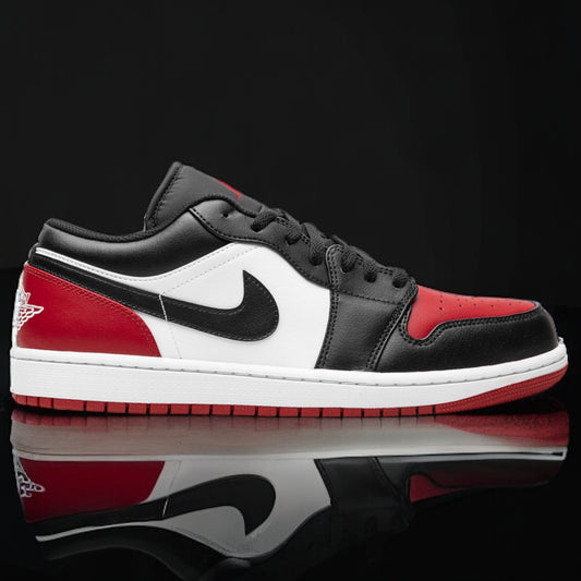 Jordan 1 Low "Bred Toe 2.0"