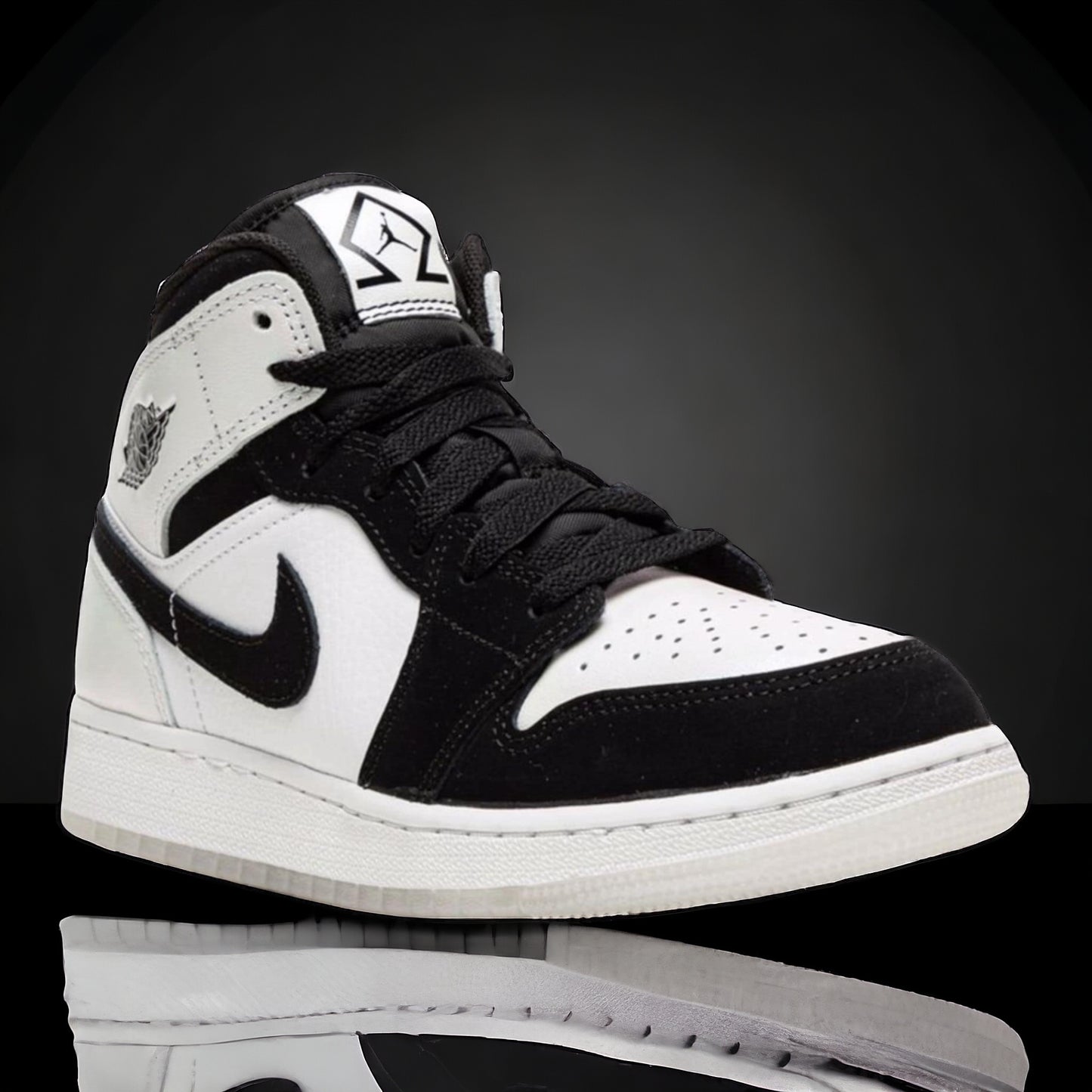 Jordan 1 Mid SE "Diamond" (GS)