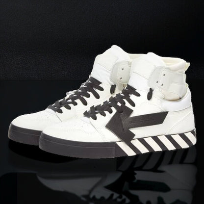 Off-White Vulcanized High Top "White/Black"