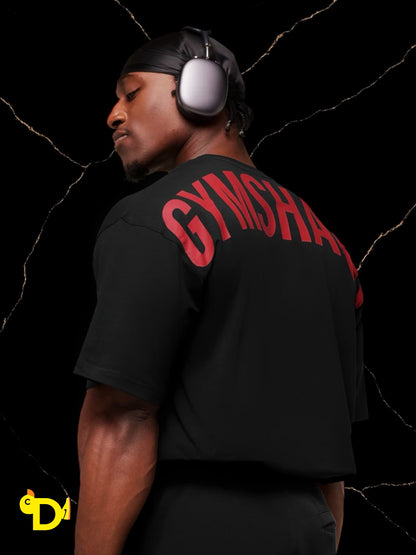 Power T-Shirt "Black/Conditioning Red"