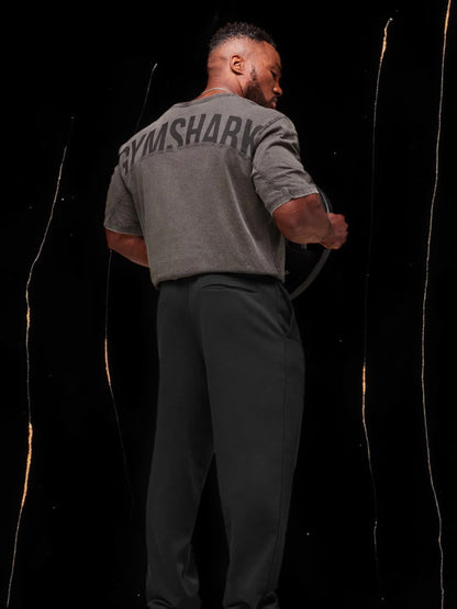 Power Washed T-Shirt "Onyx Grey/Acid Wash Small Ball"