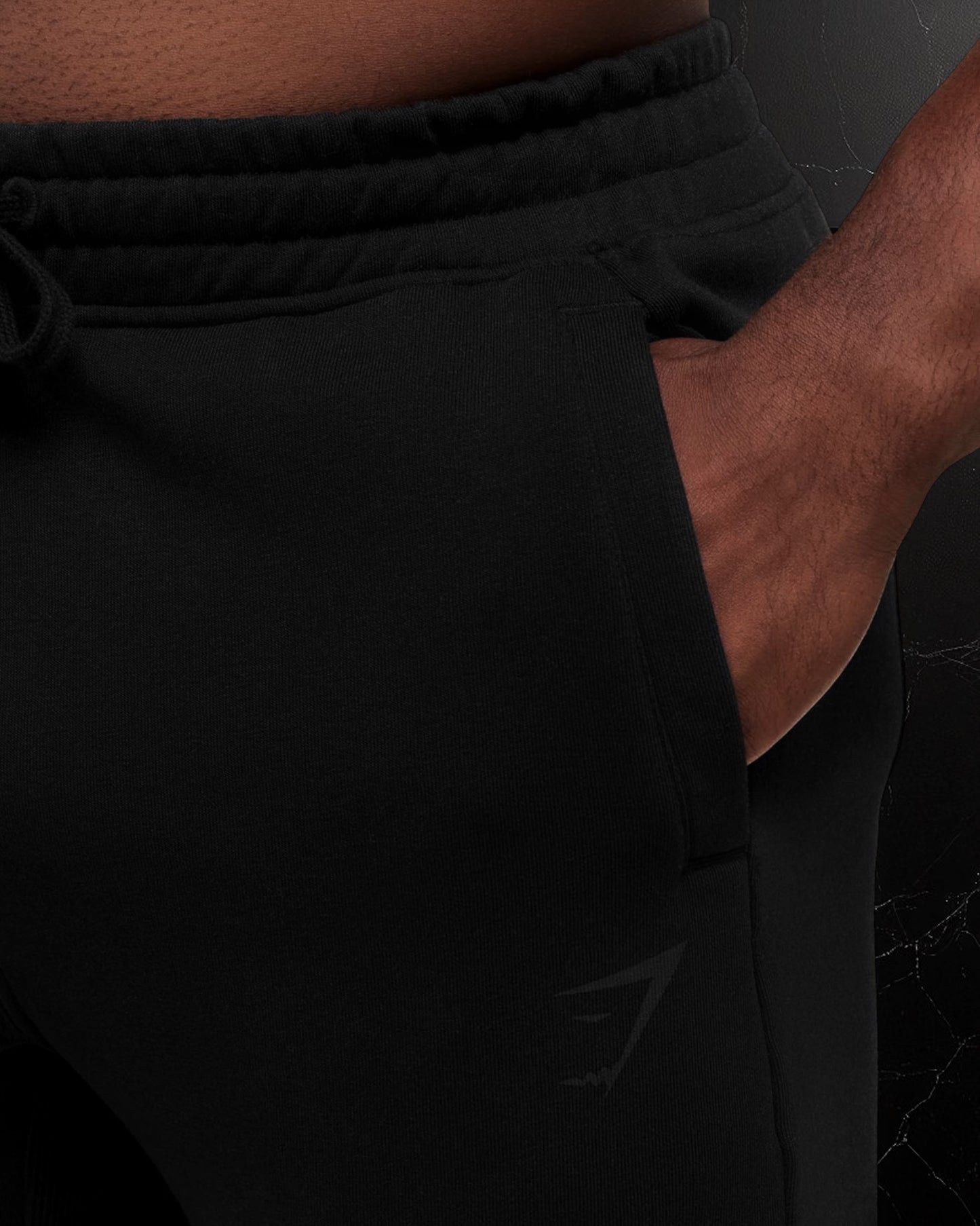 Power Wordmark Joggers "Black/Asphalt Grey"