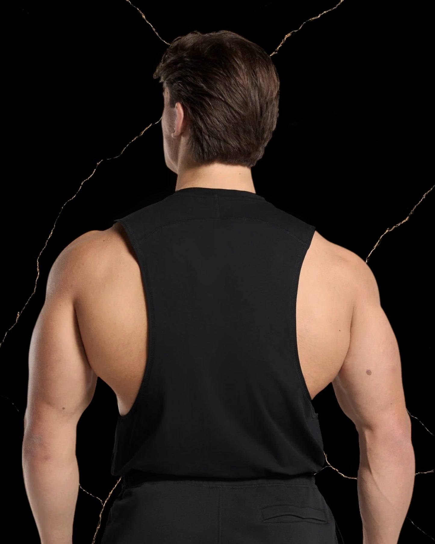 Prime Drop Arm Tank "Black Vivid Red"