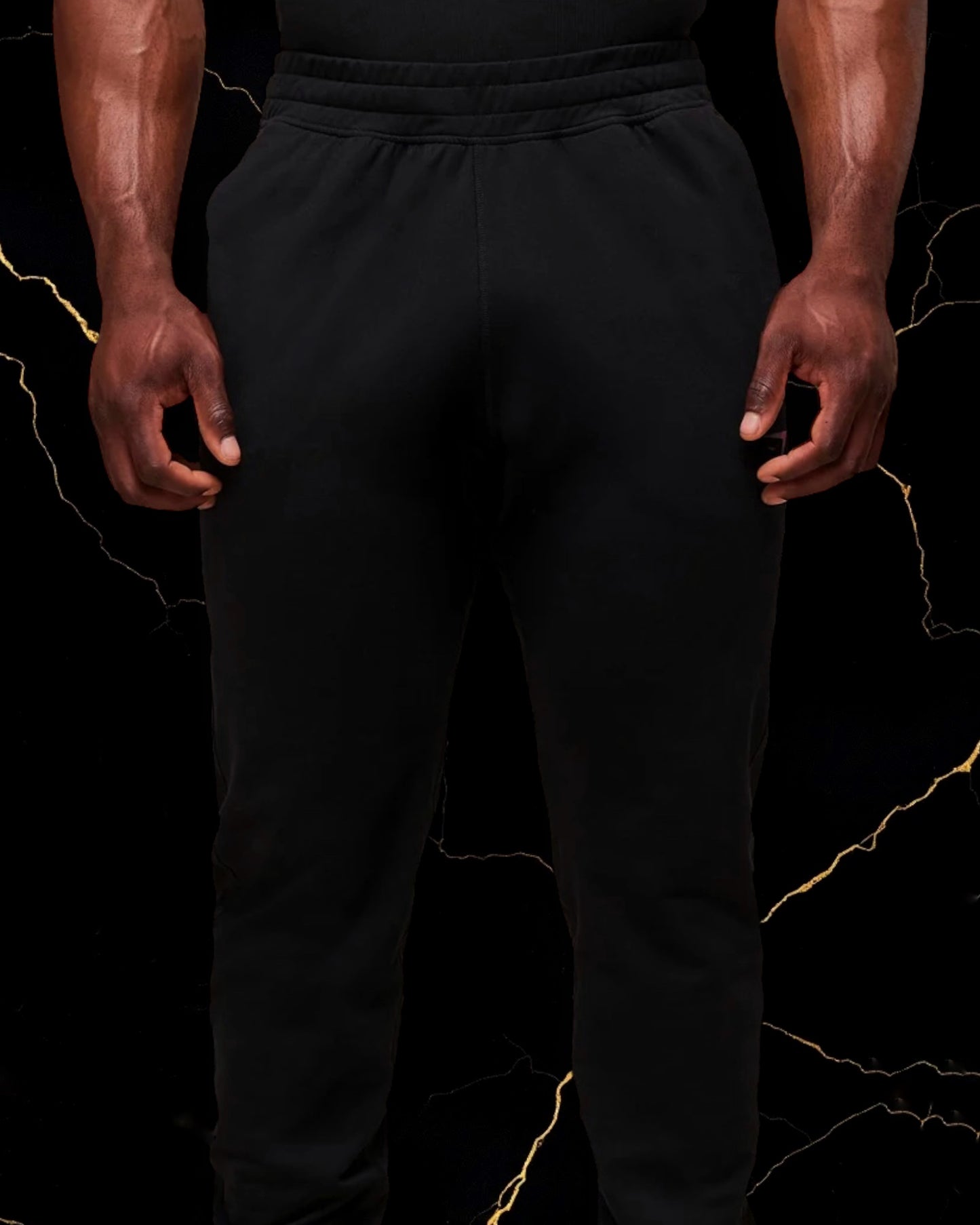 Prime Joggers "Black/Vivid Red"