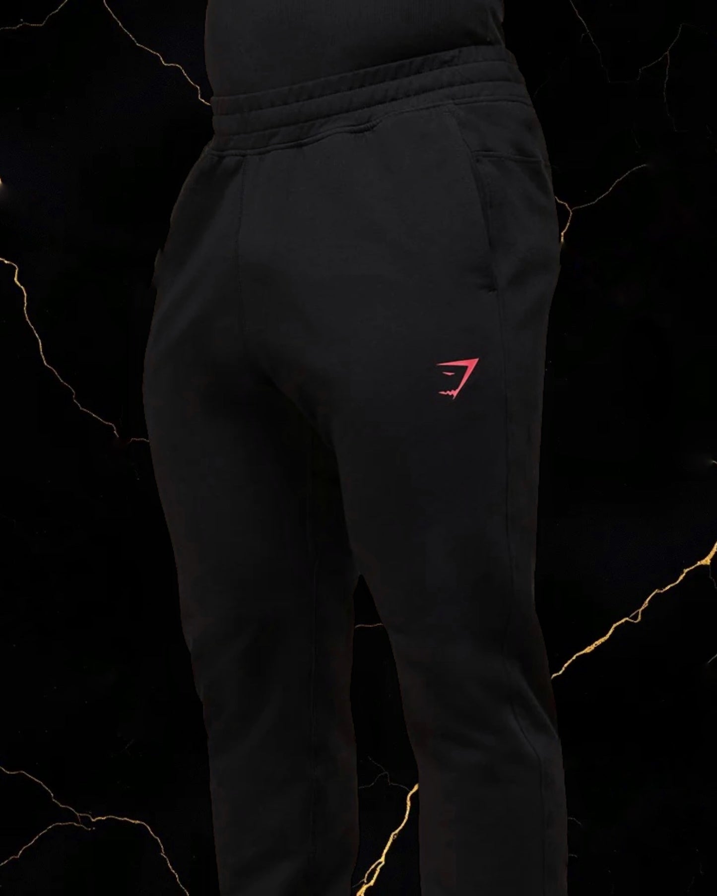 Prime Joggers "Black/Vivid Red"