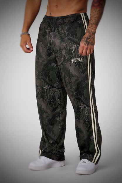 2051- Retro Warm Up Track Pants- Dark Tree Camo