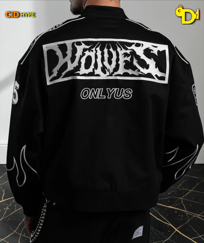 Ride The Fire V2 Gordon Racing Jacket in Black