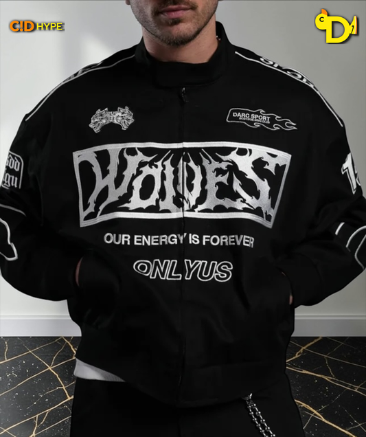 Ride The Fire V2 Gordon Racing Jacket in Black