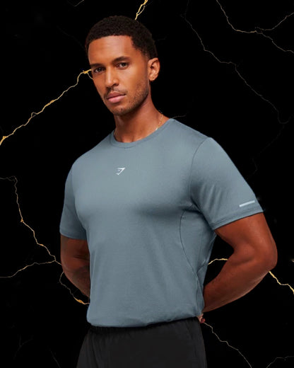 Running T-Shirt "Iron Blue"