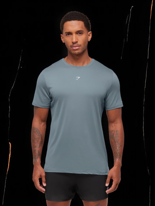 Running T-Shirt "Iron Blue"