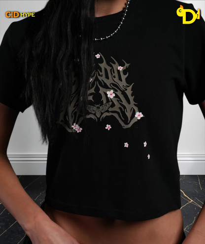 SSDDNFGU Metal "Timeless" Tee in Black
