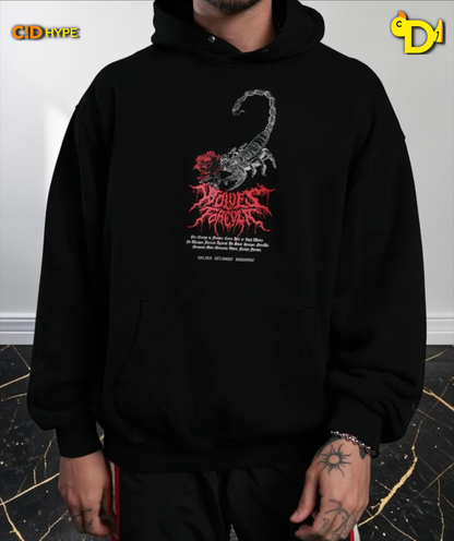 Scorpion Thorns "Pierce" Hoodie in Black