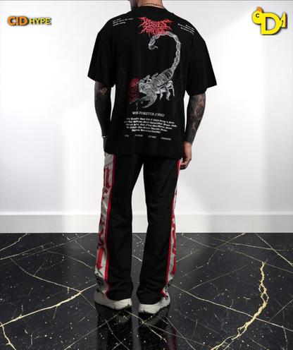 Scorpion Thorns "Premium" Oversized Tee in Black