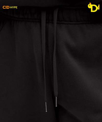 Scuba Mid-Rise Oversized Jogger Regular "Black"