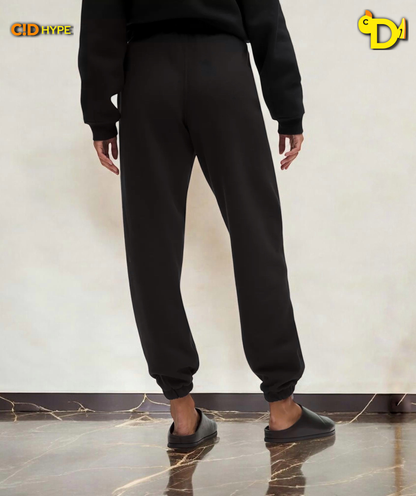 Scuba Mid-Rise Oversized Jogger Regular "Black"