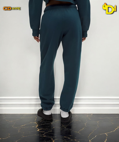Scuba Mid-Rise Oversized Jogger Regular "Indochine Blue"