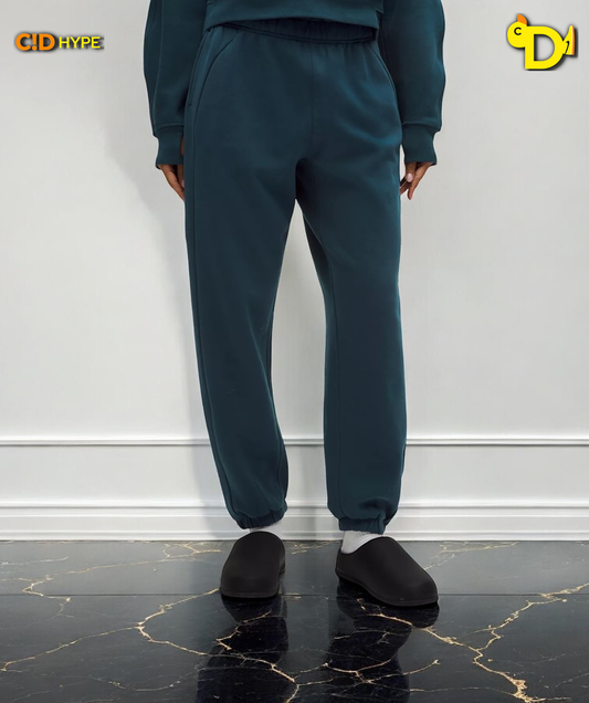 Scuba Mid-Rise Oversized Jogger Regular "Indochine Blue"