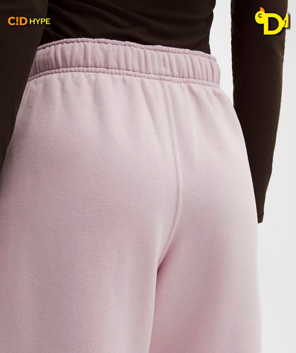 Scuba Mid-Rise Oversized Jogger Regular "Porcelain Pink"