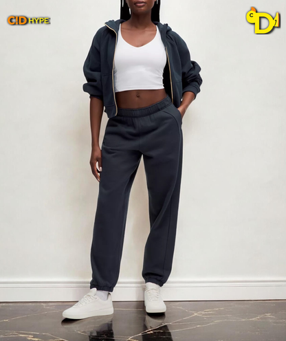 Scuba Mid-Rise Oversized Jogger Regular "True Navy"