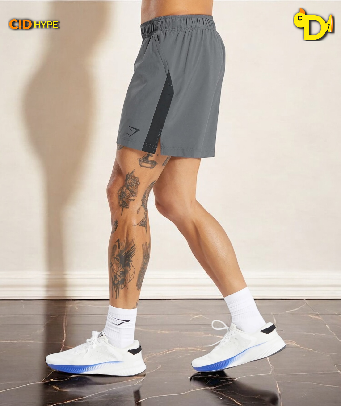 Sport 7" Shorts "Dark Grey/Black"