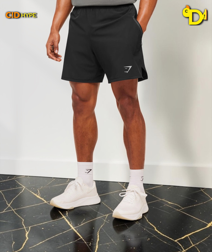 Sport Hybrid 6" Shorts "Black"
