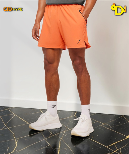 Sport Hybrid 6" Shorts "Dayglow Peach"