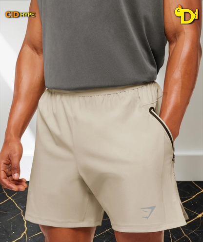 Sport Hybrid 6" Shorts "Pebble Grey"