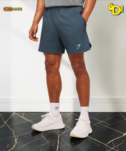 Sport Hybrid 6" Shorts "Stealth Blue"