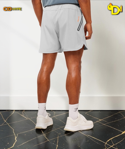 Sport Hybrid 6" Shorts "Stratus Grey"