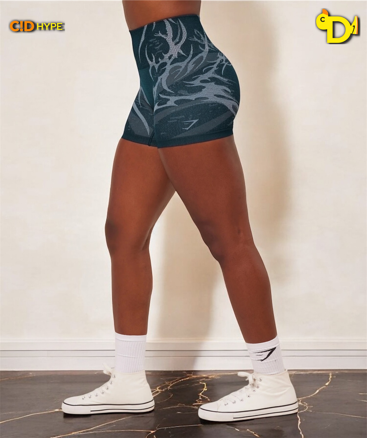 Storm Seamless Shorts “Deep Petrol Blue/Smoke Blue”