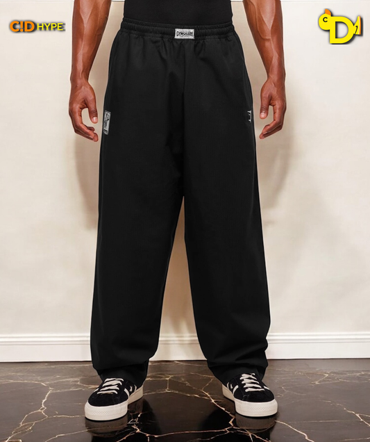 Straight Leg Pumper Pants "Black"