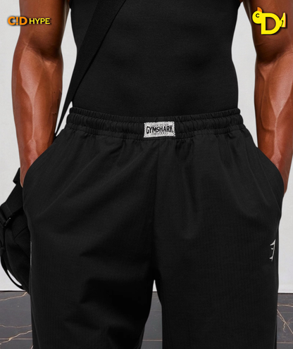 Straight Leg Pumper Pants "Black"