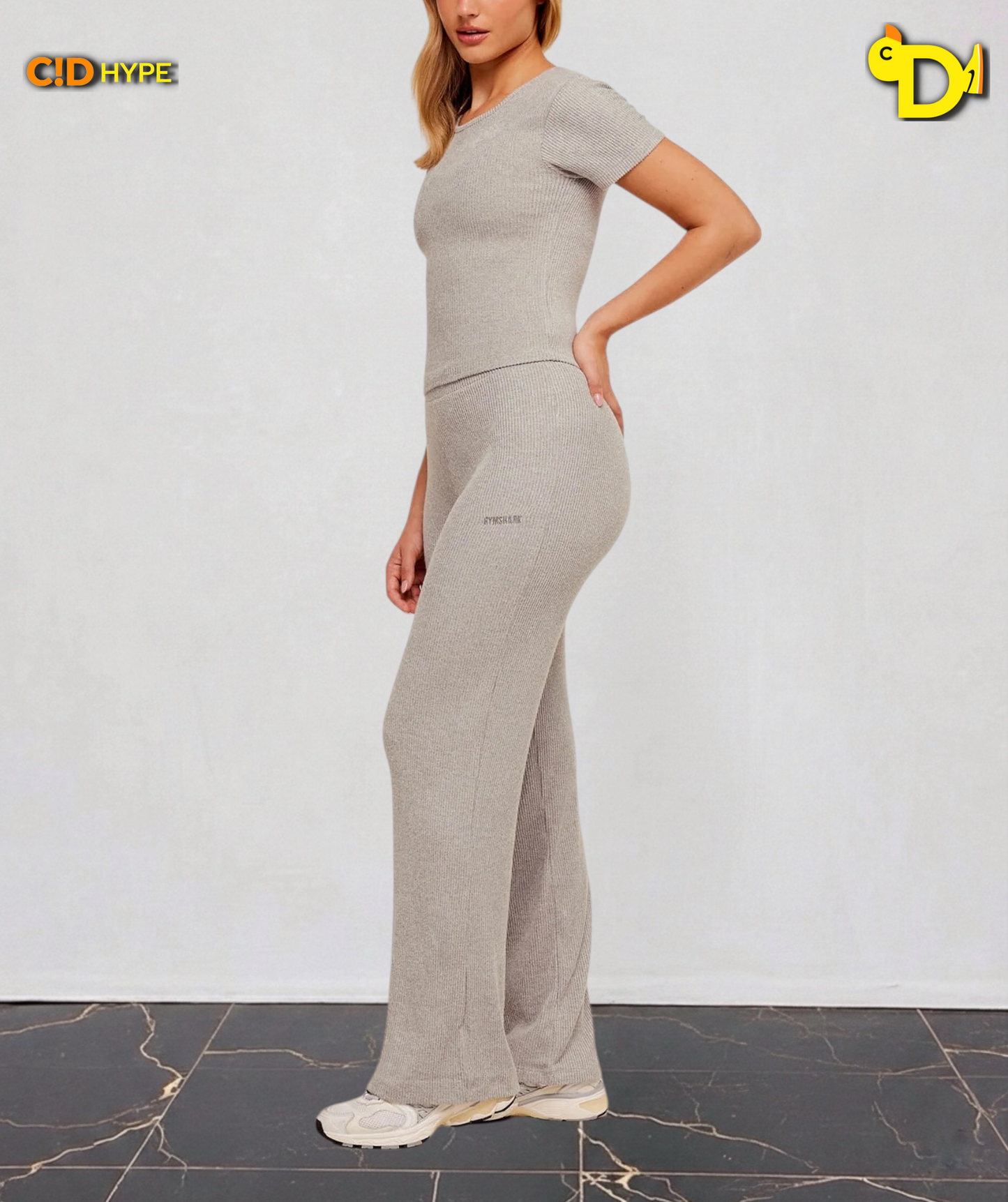 SuperSoft T-Shirt “Light Grey Core Marl”