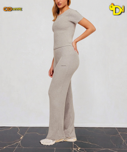 SuperSoft T-Shirt “Light Grey Core Marl”